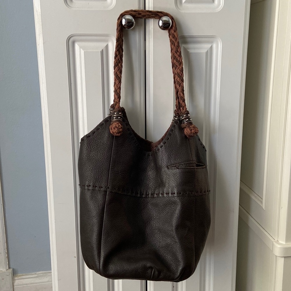 The Sak 100% Genuine Leather Tote Bag